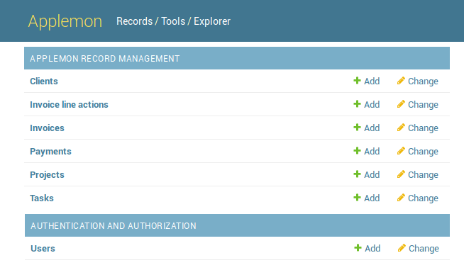 Database ORM Webapp